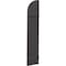 Ekena Millwork Americraft 3-Board (2 Batten) Wood Joined Board-n-Batten Shutters w/ Arch Top, ARW101BQ311X77SMH, PR ARW101BQ311X77SMH - alternate 2